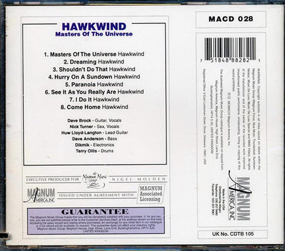 Hawkwind - Masters Of The Universe (CD)