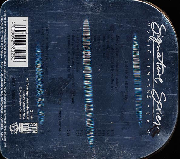 Sister Sledge - Sister Sledge Live: Signature Series Music In The Can (Tin Can Packaging) (CD)