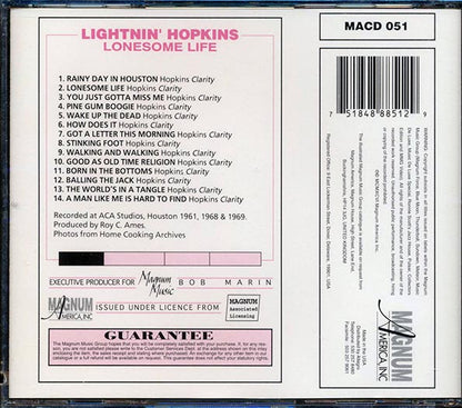 Lightnin' Hopkins - Lonesome Life (CD)