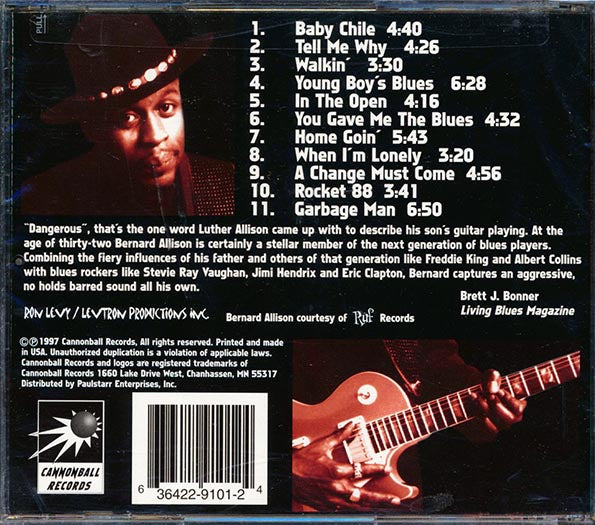 Bernard Allison - Keepin' The Blues Alive (CD)