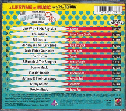 Various - Killer Instrumentals Of 50's & 60's Volume 1 (CD)
