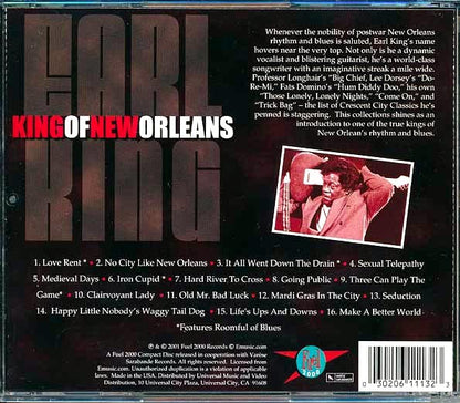 Earl King - King Of New Orleans (CD)