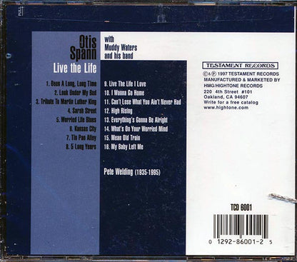 Otis Spann, Muddy Waters - Live The Life (CD)