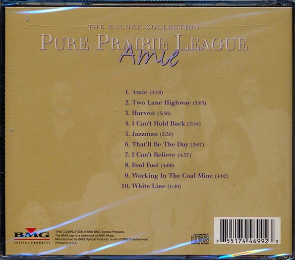 Pure Prairie League - Amie: The Encore Collection (CD)