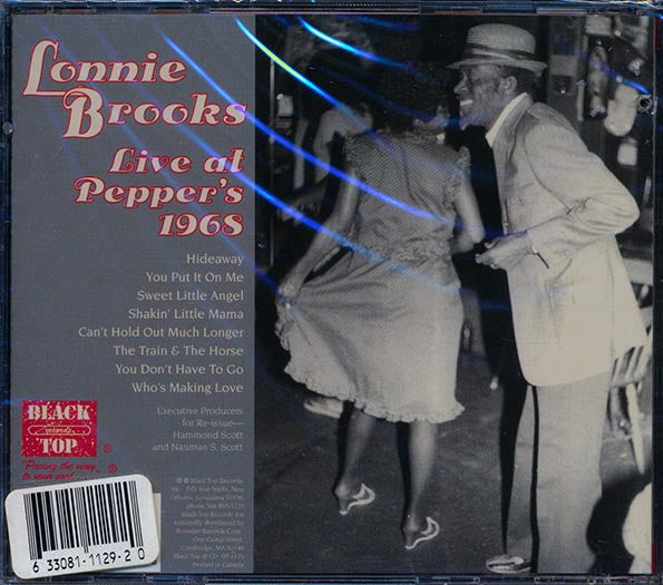 Lonnie Brooks - Live At Pepper's, 1968 (CD)