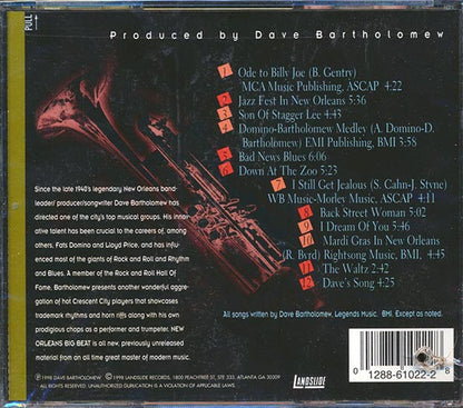 Dave Bartholomew - New Orleans Big Beat (CD)