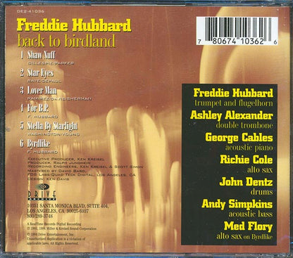 Freddie Hubbard - Back To Birdland (CD)