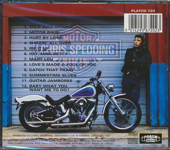 Chris Spedding - Motor Bikin' (CD)