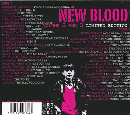 Gluecifer, Sweatmaster, The Rattlesnakes, The Paybacks, The Grips, Sludgefest, Etc. - Gluecifer, Sweatmaster, The Rattlesnakes, The Paybacks, The Grips, Sludgefest, Etc. Volumes 2 & 3 (47 tracks) (ltd. ed.) (CD)