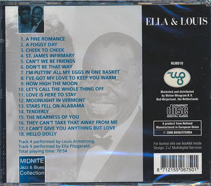 Ella Fitzgerald, Louis Armstrong - Ella & Louis (CD)