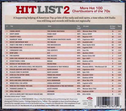 Various - Hit List 2: More Hot 100 Chartbusters Of The 70s (CD)