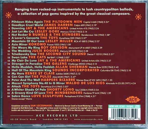 Various - Classical Gassers: Pop Gems Inspired By The Great Composers (CD)