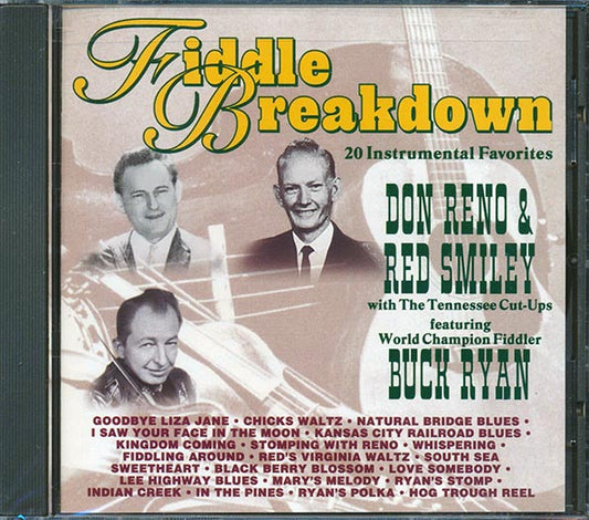 Don Reno, Red Smiley, Buck Ryan - Fiddle Breakdown (CD)