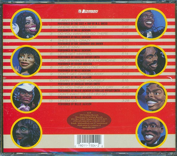 Millie Jackson And Cast - The Sequel: It Ain't Over (CD)