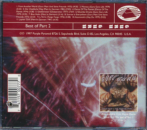 Guru Guru - The Best Of Guru Guru Part 2 (CD)