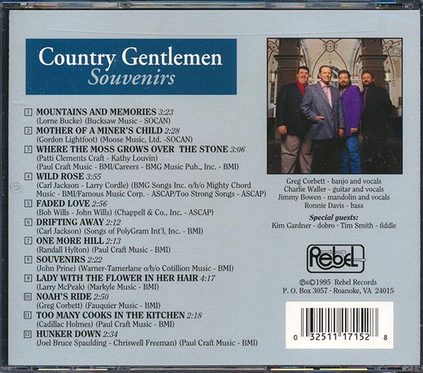 The Country Gentlemen - Souvenirs (CD)