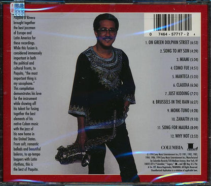 Paquito D'Rivera - A Taste Of Paquito D'Rivera (CD)