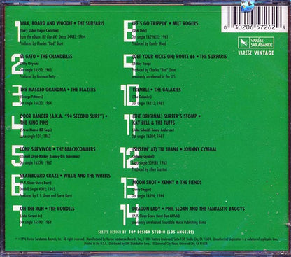 Willie & The Wheels, The Blazers, The Rondels, The Surfaris, Etc. - Wax Board & Woodie: Surf & Hot Rod Songs (CD)