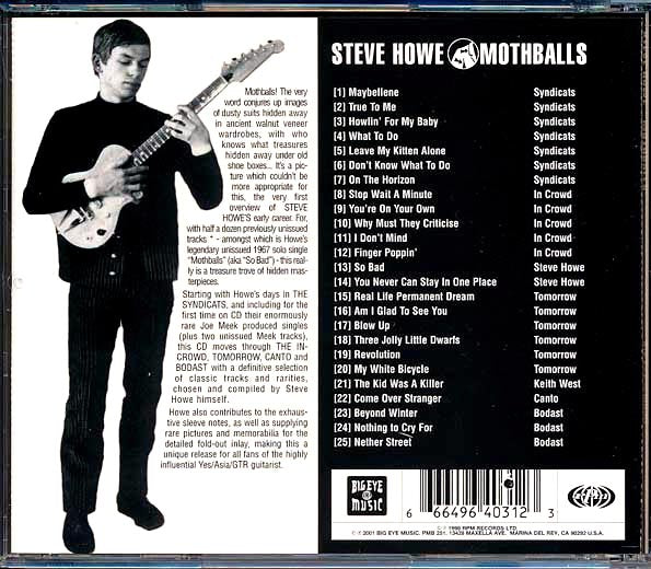 Steve Howe - Mothballs: Groups And Sessions (gold CD) (ltd. ed.) (CD)