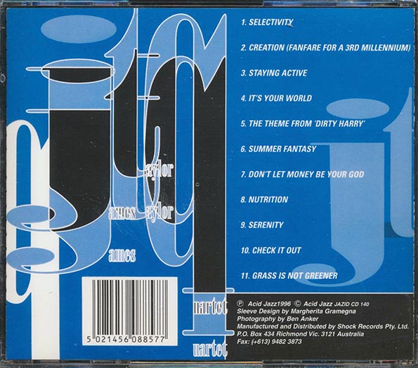 James Taylor Quartet - Living Underground: A Few Useful Tips (CD)