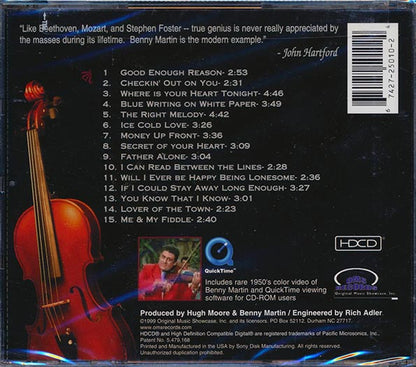 Benny Martin - The Big Tiger Roars Again Part 1 (CD)
