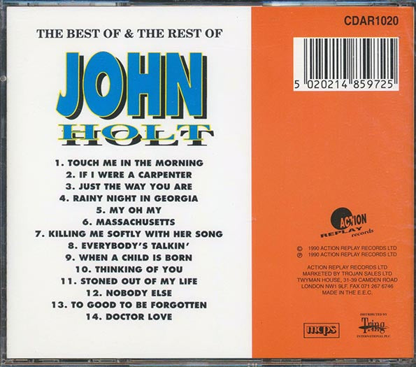 John Holt - The Best & The Rest Of John Holt (CD)