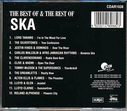 Roland Alphonso, Tommy McCook, Justin Hinds, Carlos Malcolm, Clarendonians, Etc. - The Best Of & The Rest Of Ska (CD)