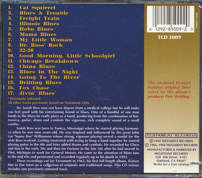 Dr. Isaiah Ross - Call The Doctor: Breakdowns And Blues By Mississippi One-Man Band Dr. Isaiah Ross (CD)