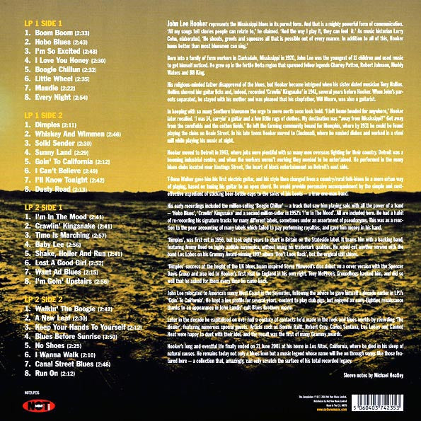 John Lee Hooker - Anthology (2xLP) (LP) - PureSound Records