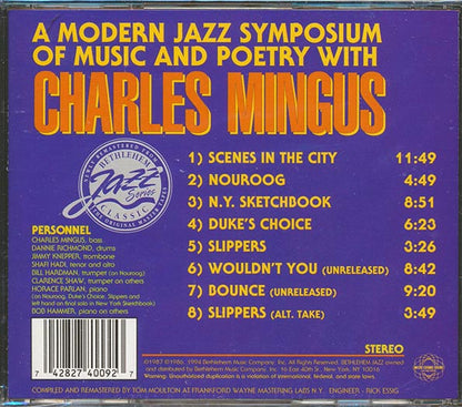 Charles Mingus - A Modern Jazz Symposium Of Music And Poetry With Charles Mingus (CD)