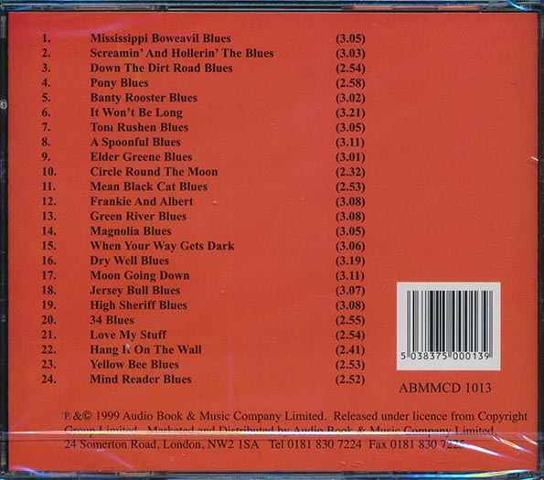 Charley Patton - Pony Blues (CD)
