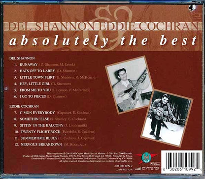 Del Shannon, Eddie Cochran - Absolutely The Best (CD)