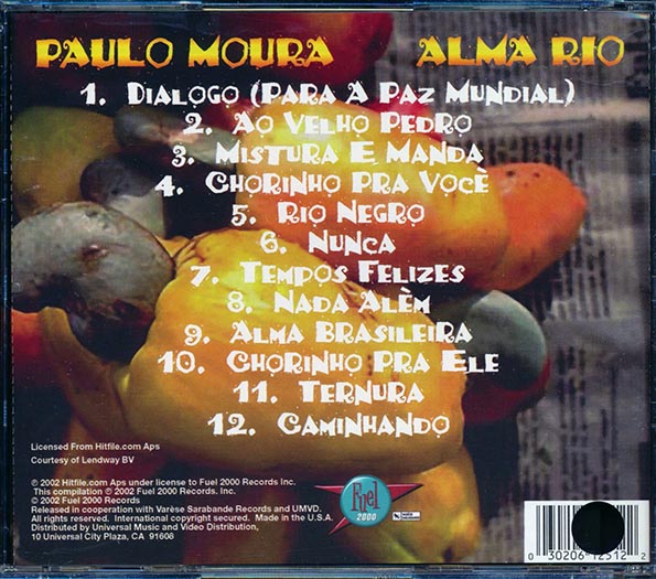 Paulo Moura - Alma Rio (CD)