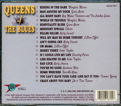 Memphis Minnie, Grace Brim, Lillian Offitt, Etc. - Queens Of The Blues (CD)