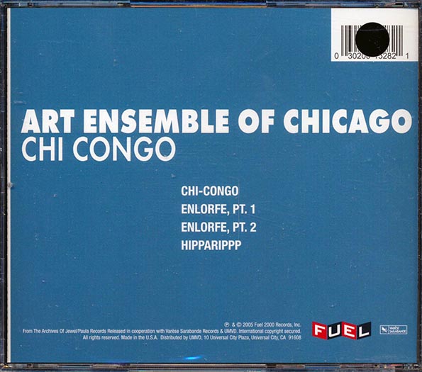 Art Ensemble Of Chicago - Chi Congo (CD)