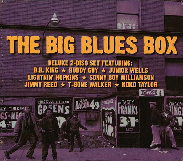 BB King, Lightnin' Hopkins, Sonny Boy Williamson, Koko Taylor, Etc. - The Big Blues Box: American Blues Volumes 1 & 2 (28 tracks) (2xCD) (CD)