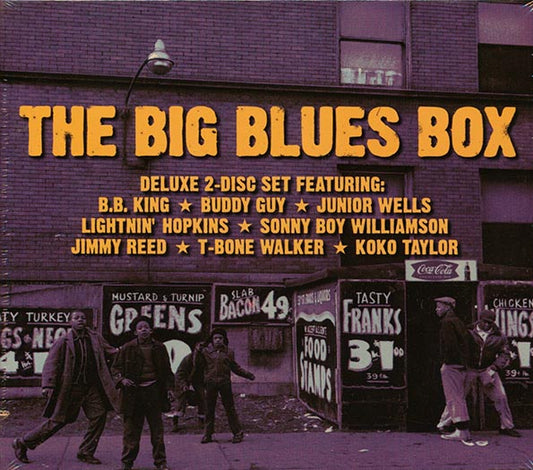 BB King, Lightnin' Hopkins, Sonny Boy Williamson, Koko Taylor, Etc. - The Big Blues Box: American Blues Volumes 1 & 2 (28 tracks) (2xCD) (CD)
