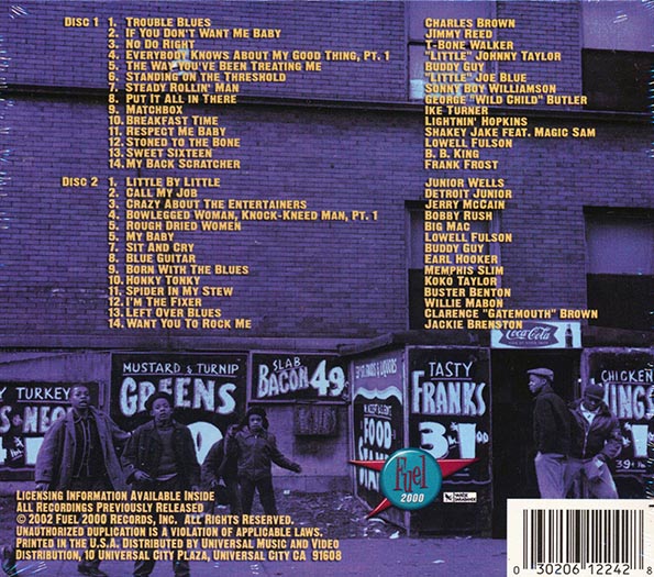 BB King, Lightnin' Hopkins, Sonny Boy Williamson, Koko Taylor, Etc. - The Big Blues Box: American Blues Volumes 1 & 2 (28 tracks) (2xCD) (CD)