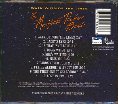 The Marshall Tucker Band - Walk Outside The Lines (CD)