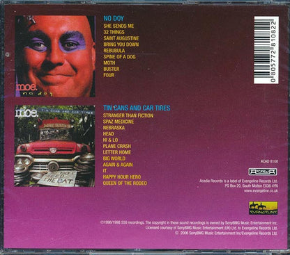 Moe - No Doy + Tin Cans And Car Tires (21 tracks) (CD)