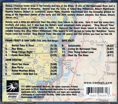 Frank Frost, Sam Carr - Blues Across America: The Helena Scene (CD)