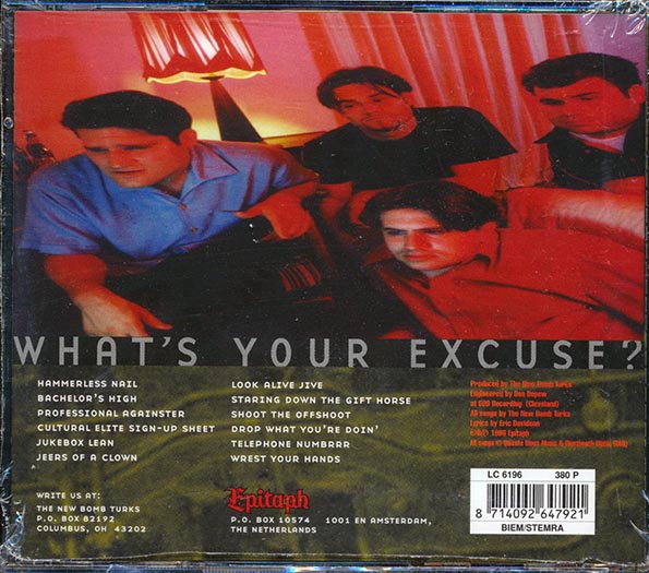 New Bomb Turks - Scared Straight (CD)
