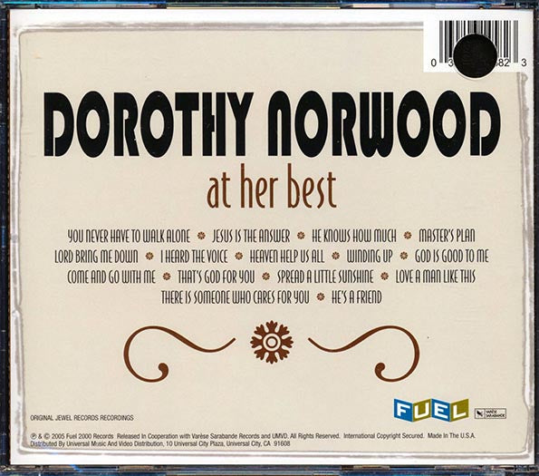 Dorothy Norwood - At Her Best (CD)