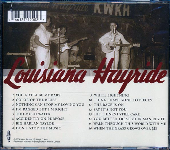 George Jones - Live Recordings From The Louisiana Hayride (CD)
