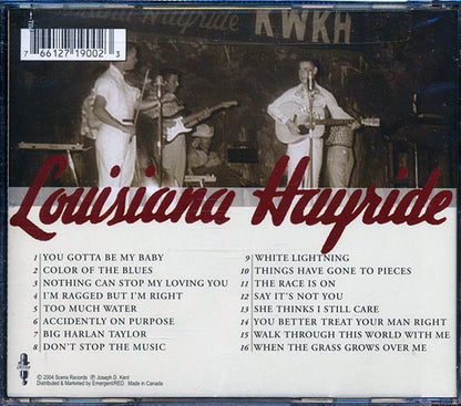 George Jones - Live Recordings From The Louisiana Hayride (CD)