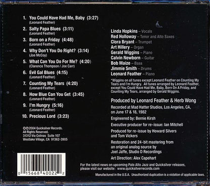 Linda Hopkins - How Blue Can You Get (CD)