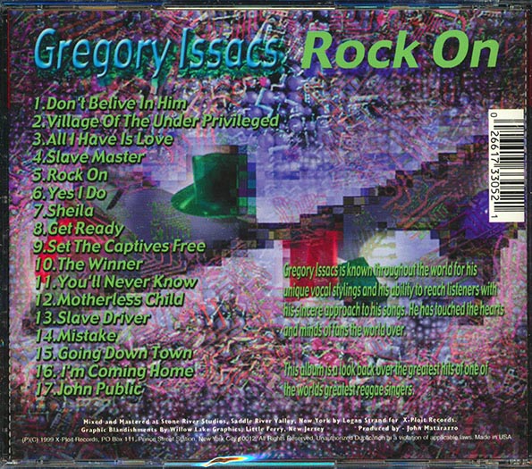 Gregory Isaacs - Rock On (CD)