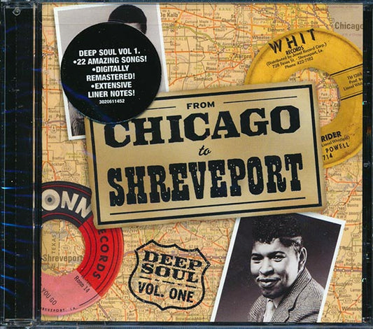 Toussant McCall, Ricky Allen, Little Johnny Taylor, Etc. - From Chicago To Shreveport: Deep Soul Volume 1 (22 tracks) (marked/ltd stock) (CD)
