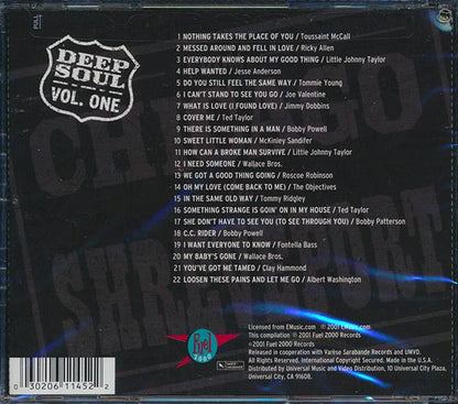 Toussant McCall, Ricky Allen, Little Johnny Taylor, Etc. - From Chicago To Shreveport: Deep Soul Volume 1 (22 tracks) (marked/ltd stock) (CD)