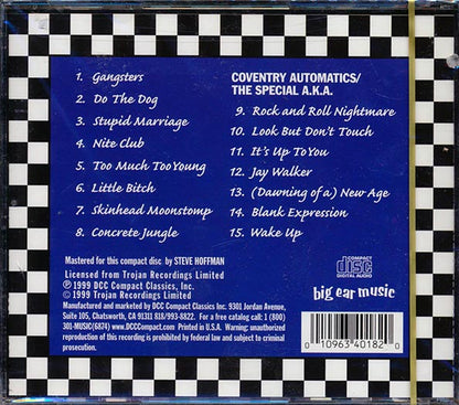 The Specials - Blue Plate Specials: Live (CD)